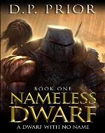 Nameless Dwarf book 1: A Dwarf With No Name - Book Cover