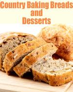 Country Baking and Desserts (Delicious Mini Book) - Book Cover
