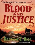 Blood and Justice (A Private Investigator Series of Crime Thrillers) - Book Cover