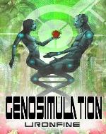 Genosimulation (a sci-fi techno thriller novel) - Book Cover