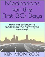 Meditations for the First 30 Days: How not to become roadkill on the highway to recovery - Book Cover