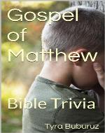 Gospel of Matthew Bible Trivia - Book Cover