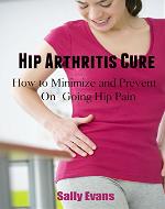 HIP ARTHRITIS CURE: How to minimize and prevent on-going hip pain (HIP PAIN, HIP PROBLEMS) - Book Cover