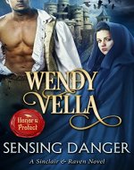 Sensing Danger (A Sinclair and Raven Novel Book 1) - Book Cover