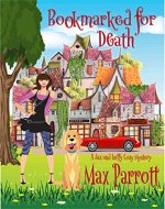 Bookmarked for Death: Psychic Sleuths and Talking Dogs (Pet Psychic Cozy Mysteries Book 3) - Book Cover