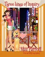 Three Lines of Inquiry: Psychic Sleuths and Talking Dogs (Pet Psychic Cozy Mysteries Book 4) - Book Cover