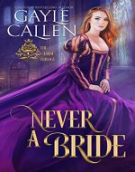 Never a Bride (The Brides Trilogy Book 2) - Book Cover