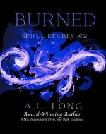 Burned (Sinful Desires #2): Mafia Romance Suspense - Book Cover