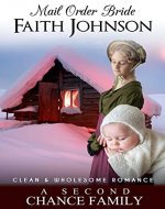 Mail Order Bride: A Second Chance Family: Clean and Wholesome Western Historical Romance (Mail Order Bride and Babies) - Book Cover