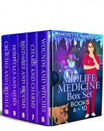Midlife Medicine Box Set, Books 6-10: A Paranormal Women's Fiction Cozy Mystery (Midlife Medicine Collections Book 2) - Book Cover