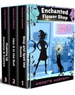 Enchanted Flower Shop Boxed Set: Books 1-3: A Witch Cozy Mystery Box Set (Complete Series) - Book Cover