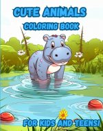 Coloring Book for Kids: Fun and Easy Coloring Book for Kids. Fun and Easy Coloring Pages of Animals - Book Cover