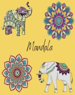 Mandala Book For Adults: Different shapes of Mandala Art For Adults| Includes Animals and Shapes - Book Cover