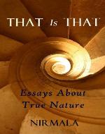 That Is That: Essays About True Nature - Book Cover