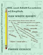 ESL and Adult Learners of English  CAN WRITE RIGHT! - Book Cover