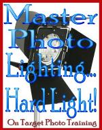 Master Photo Lighting... Hard Light! (On Target Photo Training) - Book Cover
