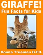 Giraffe! Fun Facts for Kids - A Giraffe Fact Book with 35+ Colorful Photos for Kids - Book Cover