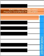 Easy Keyboard And Piano Chords Pictures (Music) - Book Cover