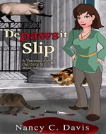 Depawsit Slip (Vanessa Abbot Cat Cozy Mystery Series Book 1) - Book Cover