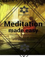 Meditation made easy - Book Cover