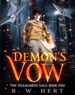 Demon's Vow: An Epic Fantasy Coming of Age Demon Fighting Ninja Series (Daemarkin Book 1) - Book Cover