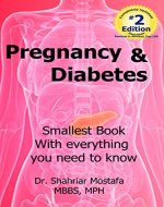 Pregnancy & Diabetes: Smallest Book with Everything You need to know - Book Cover