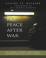 No Peace After War: Twenty-Six Short Stories and Poems Illustrating Life After Combat - Book Cover
