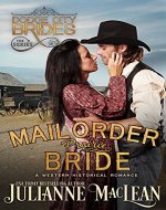 Mail Order Prairie Bride: (A Western Historical Romance) (Dodge City Brides Book 1) - Book Cover