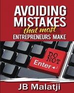 Avoiding mistakes that most Entrepreneurs make - Book Cover