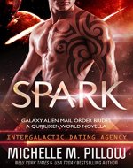 Spark: A Qurilixen World Novella: Intergalactic Dating Agency (Galaxy Alien Mail Order Brides Book 1) - Book Cover