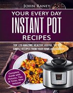 Your Every Day Instant Pot Resipes: TOP 120 Amazing, Healthy, Useful, Tasted, Simple Recipes From Your Home Assistant - Book Cover