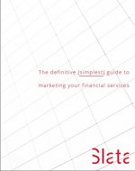 The Definite (Simplest) Guide to Marketing Your Financial Services - Book Cover