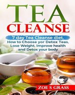 Tea Cleanse:  7 Day Tea Cleanse: How to Choose Your Detox Teas, Lose Weight, Improve Health, and Detox Your Body - Book Cover