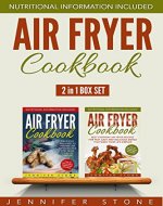 Air Fryer Cookbook Box Set (2 in 1): Best Everyday Air Fryer Recipes That Make Your Life Simpler - Book Cover
