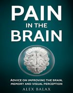 PAIN IN THE BRAIN: Advice for improving brain, memory and visual perception - Book Cover