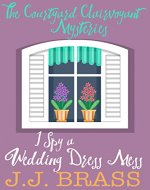 I Spy a Wedding Dress Mess (The Courtyard Clairvoyant Mysteries Book 4) - Book Cover