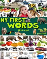 My first words: Big encyclopedia for kids (kids reading books, potrait verion Book 1) - Book Cover