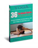36 yoga gymnastic exercises to strengthen physiological men: Strengthening physiological men only takes 10 minutes a day - Book Cover