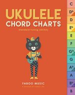 Ukulele Chord Charts (chord charts, ukulele,) - Book Cover