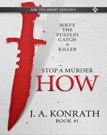 STOP A MURDER - HOW (Mystery Puzzle Book 1) - Book Cover