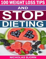 100 Weight Loss Tips & Stop Dieting - Book Cover
