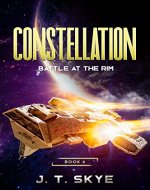 Constellation: Battle at the Rim - Sci Fi Military Space Opera & Alien Conquest (Trigellian Universe - Warrior Series Book 6) - Book Cover