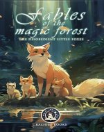 Children's books Fables of the Magic Forest. Cautionary tales for the youngest members of the family. 3 to 5 years old. Large print and full color illustrations: Book 1- The disobedient little foxes - Book Cover