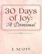 30 Days of Joy: A Devotional - Book Cover