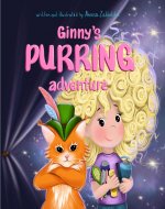Ginny's Purring Adventure: Children’s Picture Book About Little Curly-Haired Girl’s Adventures and Her Fabulous Cat Friend Louis - Book Cover