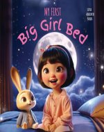 My First Big Girl Bed: Amber's Magical Journey to Independent Sleep, embracing her first toddler bed with her toy bunny (little achievers series) - Book Cover