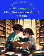 The AI Enigma: Mila, Raz, and the Virtual Realm: Unraveling the Mysteries of Artificial Intelligence (AI Chronicles: The Guardians of Digital Realms Book 1) - Book Cover