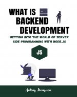 What Is Backend development: Getting into the World of server side Programming with Node.js - Book Cover