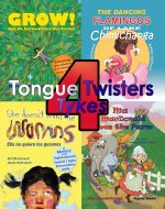 4 Tongue Twisters for Tykes: Food & Animal Humor for Kids (Tongue Twisters for Kids Book 1) - Book Cover