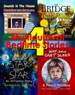 4 Multicultural Bedtime Stories: For Wide-Awake Kids (Funny Bedtime Stories (multicultural) Book 6) - Book Cover